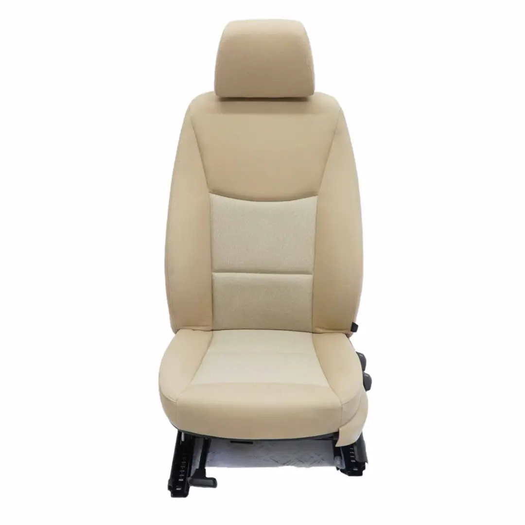 Tela Interior Asiento Delantero Izquierdo Beige para BMW 3 SERIES E90 E91 con número de pieza 7147681 BMW 3 SERIES E90 E91 Tela Interior Asiento Delantero Izquierdo Beige - SKU 7147681 - Número de pieza 7147681