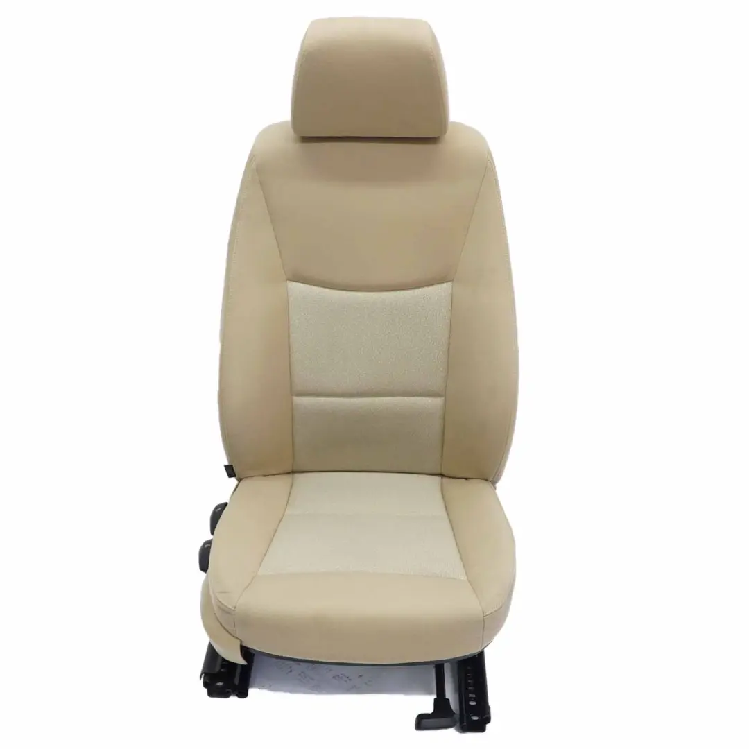 Cloth Fabric Interior Front Right O/S Seat Beige to BMW 3 Series E90 E91 with Part number 7147682 BMW 3 Series E90 E91 Cloth Fabric Interior Front Right O/S Seat Beige - SKU 7147682 - Part number 7147682
