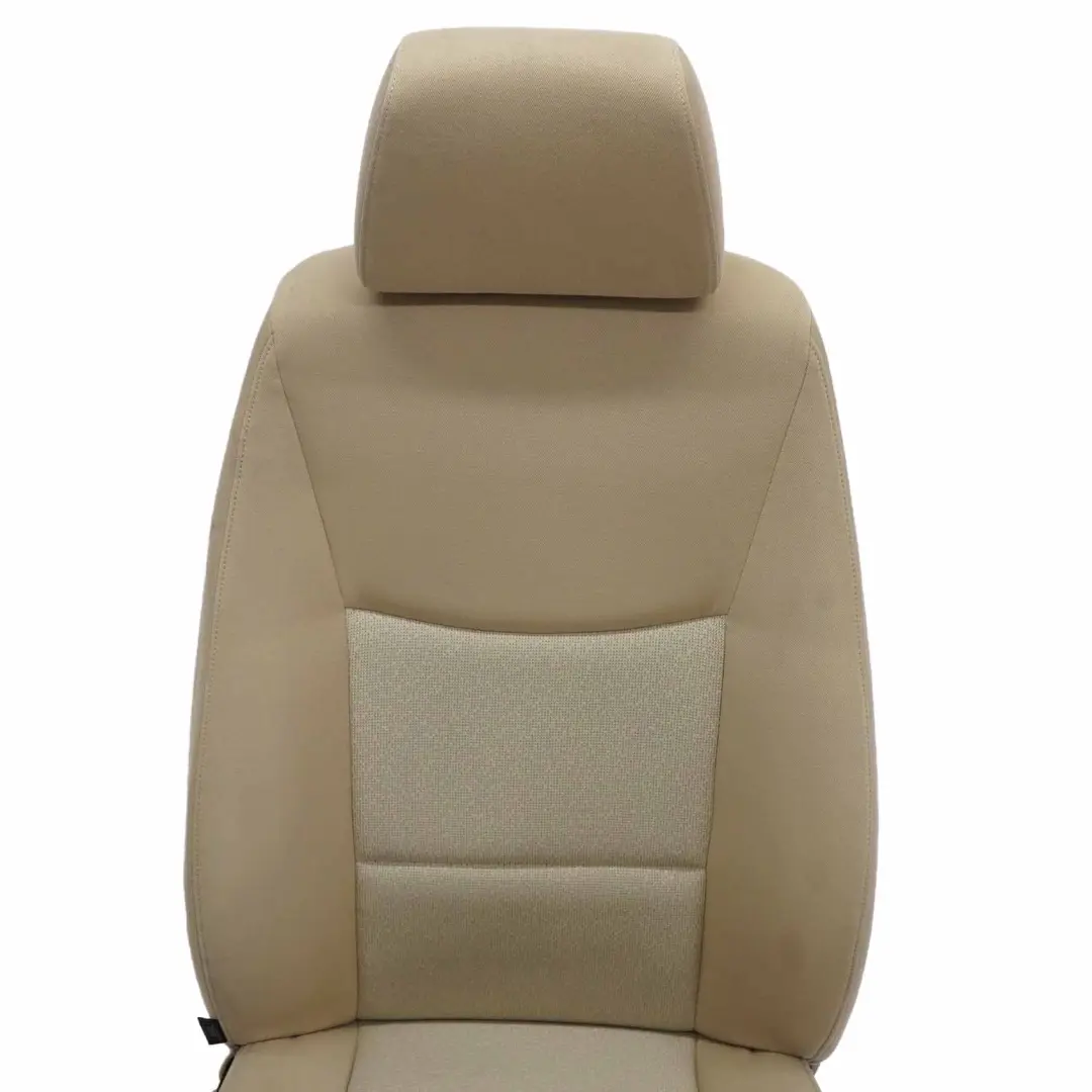 Cloth Fabric Interior Front Right O/S Seat Beige to BMW 3 Series E90 E91 with Part number 7147682 BMW 3 Series E90 E91 Cloth Fabric Interior Front Right O/S Seat Beige - SKU 7147682 - Part number 7147682