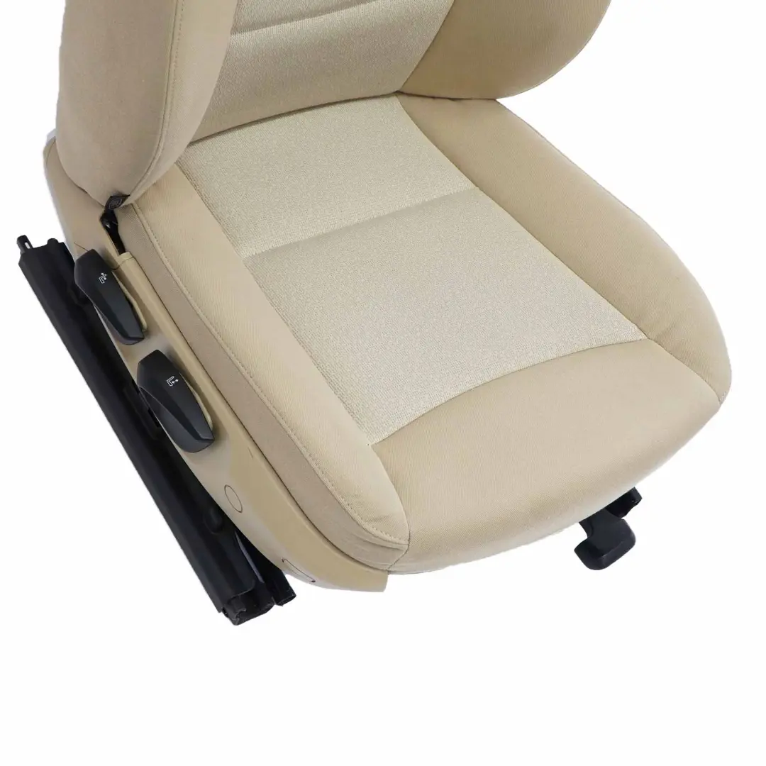 BMW Serie 3 E90 E91 Tessuto Tessuto Interno Anteriore Destro Sedile Beige - SKU 7147682 - Numero di parte 7147682