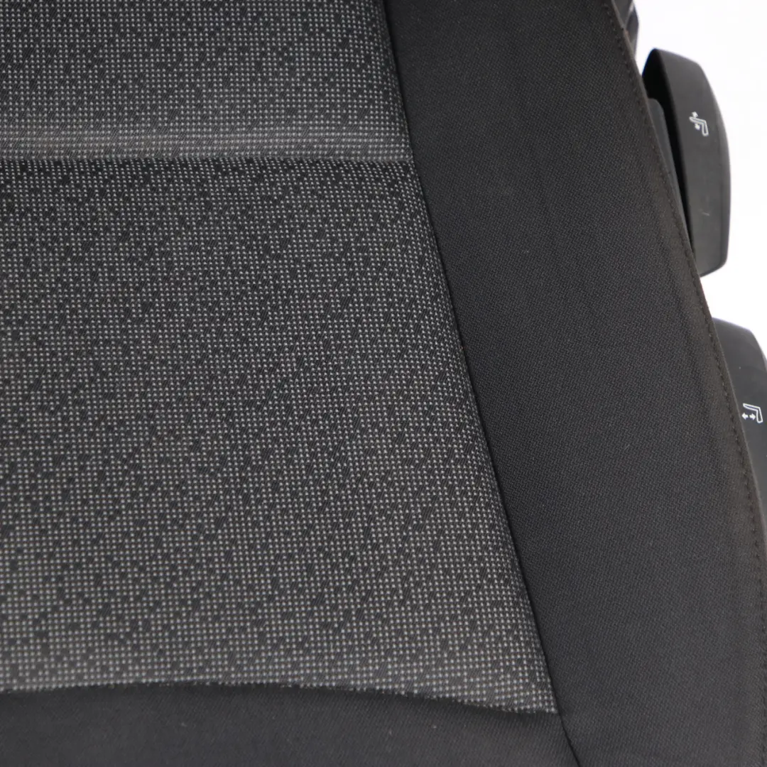 Front Seats BMW E90 E91 Cloth Fabric Fluid Linea Anthracite Left Right N/O/S to with Part number 7147698 Front Seats BMW E90 E91 Cloth Fabric Fluid Linea Anthracite Left Right N/O/S - SKU 7147698-5 - Part number 7147698