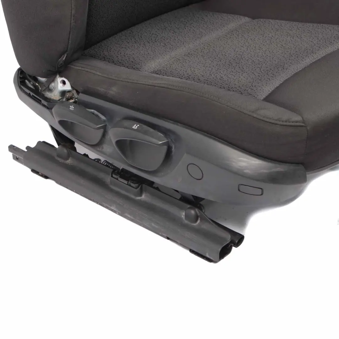 Front Seats BMW E90 E91 Cloth Fabric Fluid Linea Anthracite Left Right N/O/S to with Part number 7147698 Front Seats BMW E90 E91 Cloth Fabric Fluid Linea Anthracite Left Right N/O/S - SKU 7147698-5 - Part number 7147698