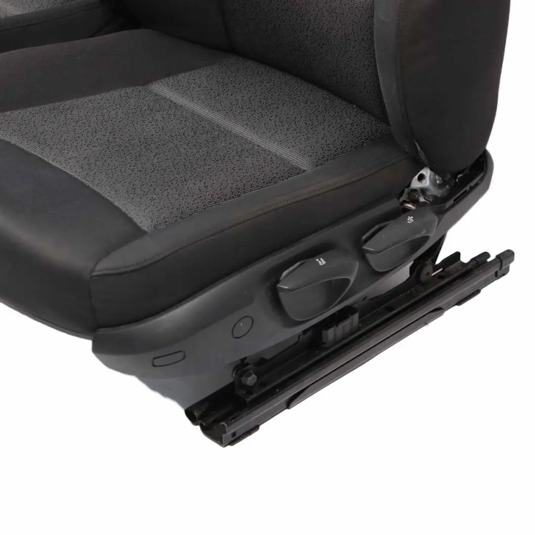 Front Seats BMW E90 E91 Cloth Fabric Fluid Linea Anthracite Left Right N/O/S to with Part number 7147698 Front Seats BMW E90 E91 Cloth Fabric Fluid Linea Anthracite Left Right N/O/S - SKU 7147698-5 - Part number 7147698