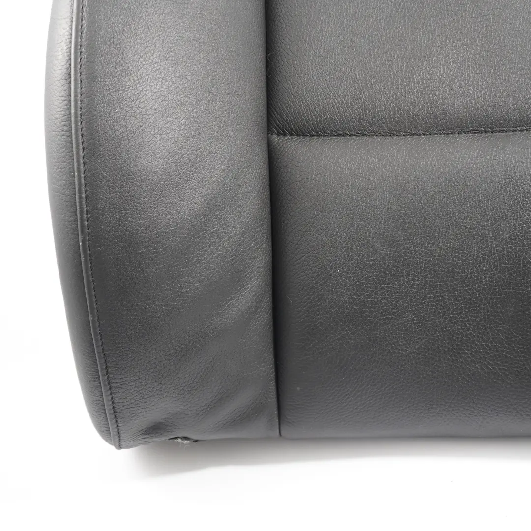 BMW E90 E91 Sitz Vorne Links Lehne Bezug Leder Schwarz - SKU 7147741-1 - Teilenummer 7147741