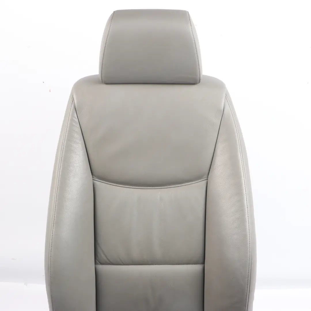 Bezug Lehne Leder Grau Innen Sitz Vorne Links für BMW 3 er E90 E91 mit Teilenummer 7147743 BMW 3 er E90 E91 Bezug Lehne Leder Grau Innen Sitz Vorne Links - SKU 7147743 - Teilenummer 7147743
