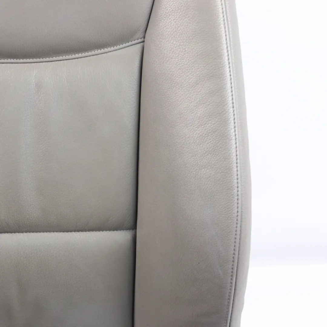 Bezug Lehne Leder Grau Innen Sitz Vorne Links für BMW 3 er E90 E91 mit Teilenummer 7147743 BMW 3 er E90 E91 Bezug Lehne Leder Grau Innen Sitz Vorne Links - SKU 7147743 - Teilenummer 7147743