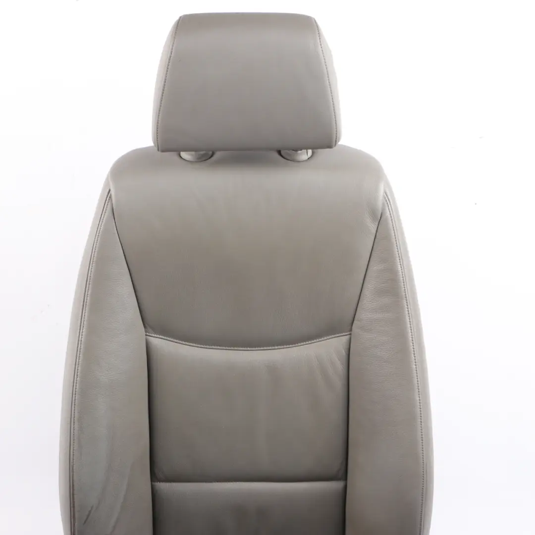 Front Seat BMW E90 E91 Right O/S Interior Leather Dakota Grey to with Part number 7147744 Front Seat BMW E90 E91 Right O/S Interior Leather Dakota Grey - SKU 7147744 - Part number 7147744