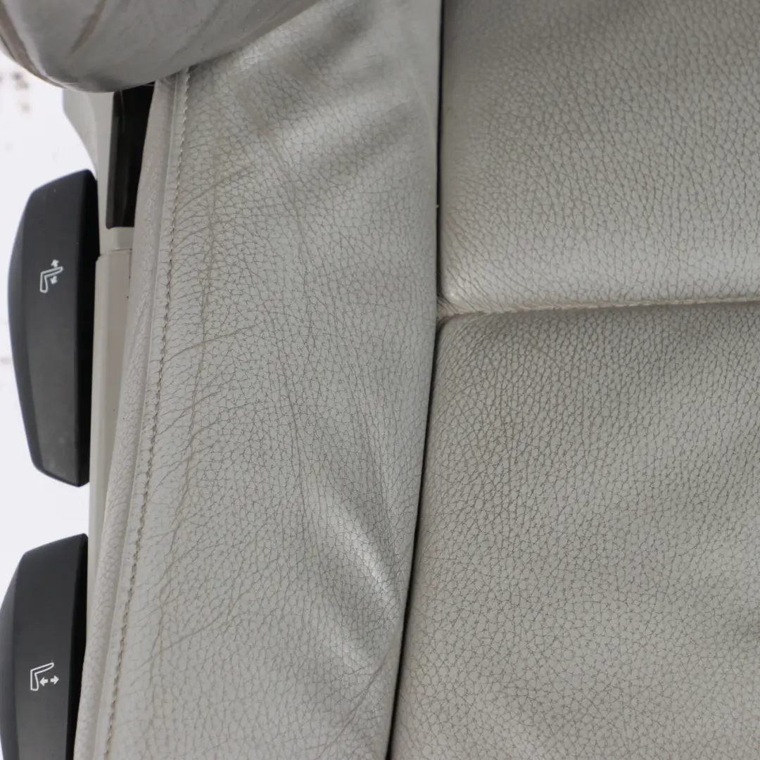 Front Seat BMW E90 E91 Right O/S Interior Leather Dakota Grey to with Part number 7147744 Front Seat BMW E90 E91 Right O/S Interior Leather Dakota Grey - SKU 7147744 - Part number 7147744