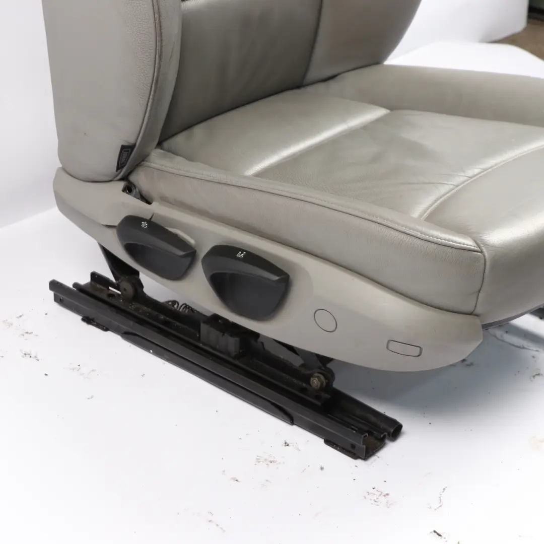 Front Seat BMW E90 E91 Right O/S Interior Leather Dakota Grey to with Part number 7147744 Front Seat BMW E90 E91 Right O/S Interior Leather Dakota Grey - SKU 7147744 - Part number 7147744