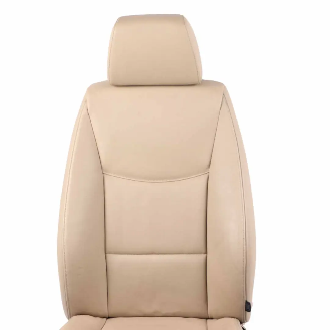 BMW E90 E91 Siège Avant Gauche Chauffant En Cuir Dakota Beige - SKU 7147745-1 - Numéro de pièce 7147745