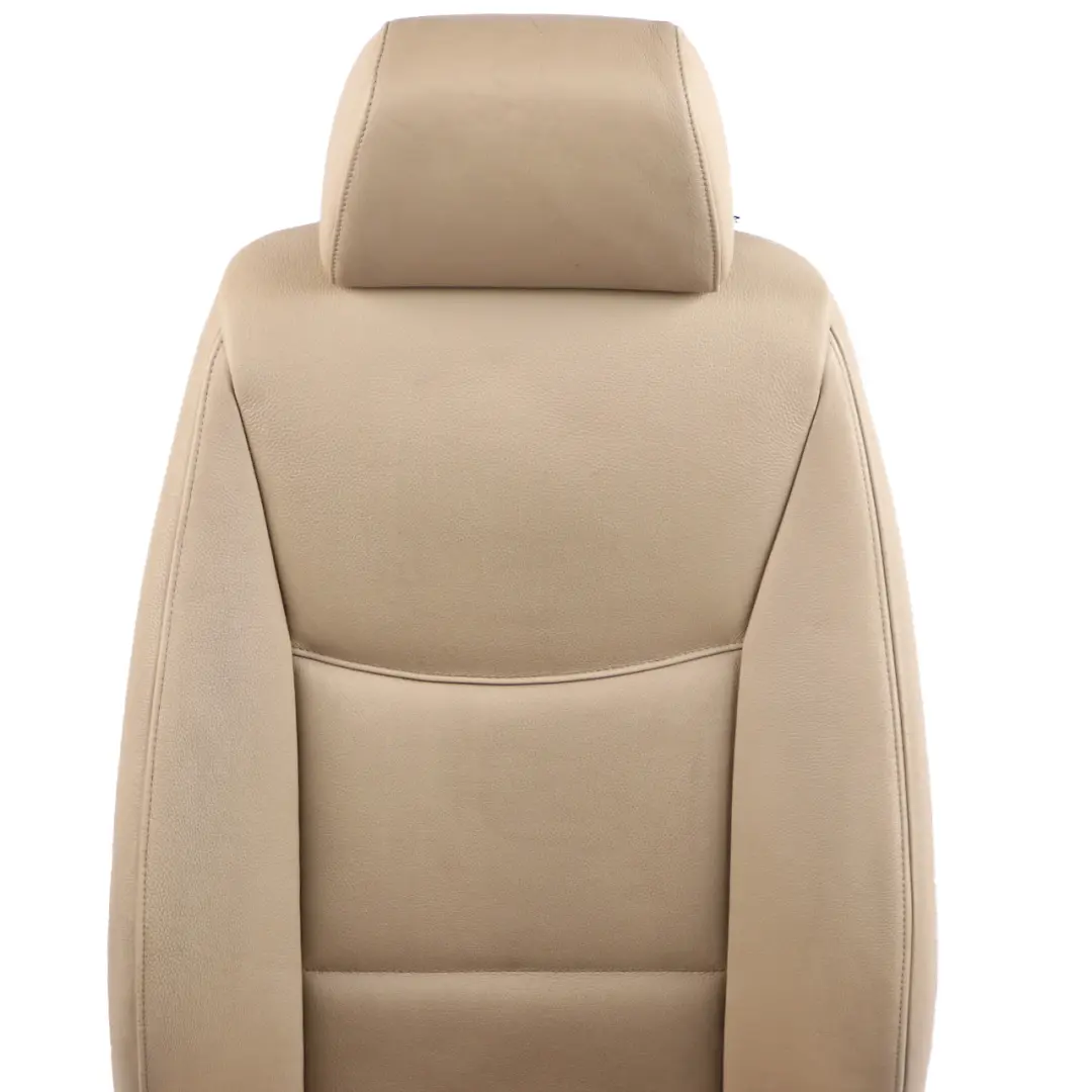 Front Seat BMW E90 E91 Beige Leather Dakota Beige Interior Left N/S to with Part number 7147745 Front Seat BMW E90 E91 Beige Leather Dakota Beige Interior Left N/S - SKU 7147745-2 - Part number 7147745