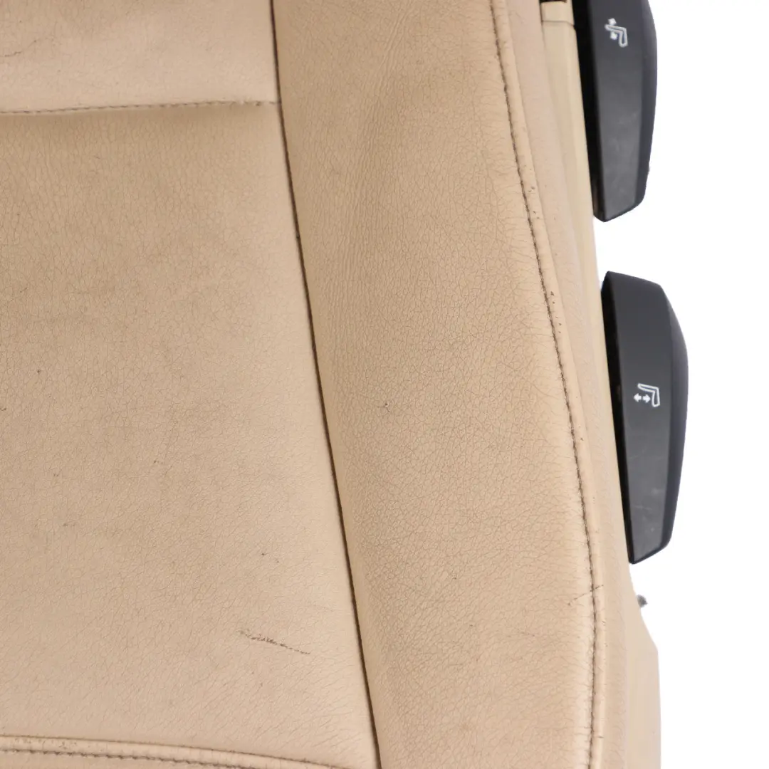 Front Seat BMW E90 E91 Beige Leather Dakota Beige Interior Left N/S to with Part number 7147745 Front Seat BMW E90 E91 Beige Leather Dakota Beige Interior Left N/S - SKU 7147745-2 - Part number 7147745