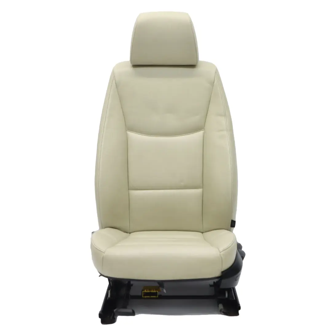 Front Left N/S Seat Lemon Leather Dakota Interior to BMW E90 E91 with Part number 7147747 BMW E90 E91 Front Left N/S Seat Lemon Leather Dakota Interior - SKU 7147747 - Part number 7147747