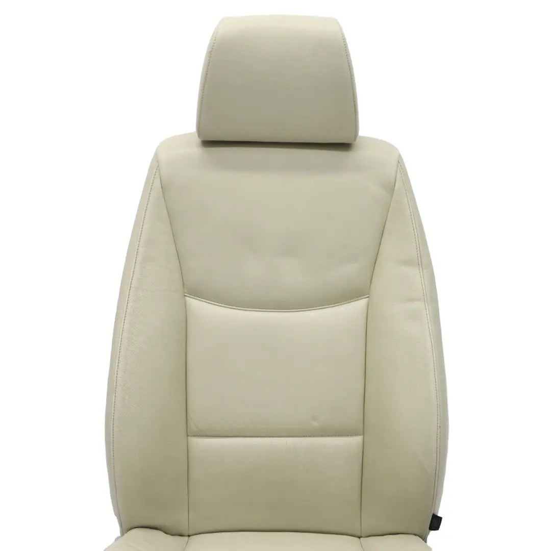 BMW E90 E91 Front Left N/S Seat Lemon Leather Dakota Interior - SKU 7147747 - Part number 7147747