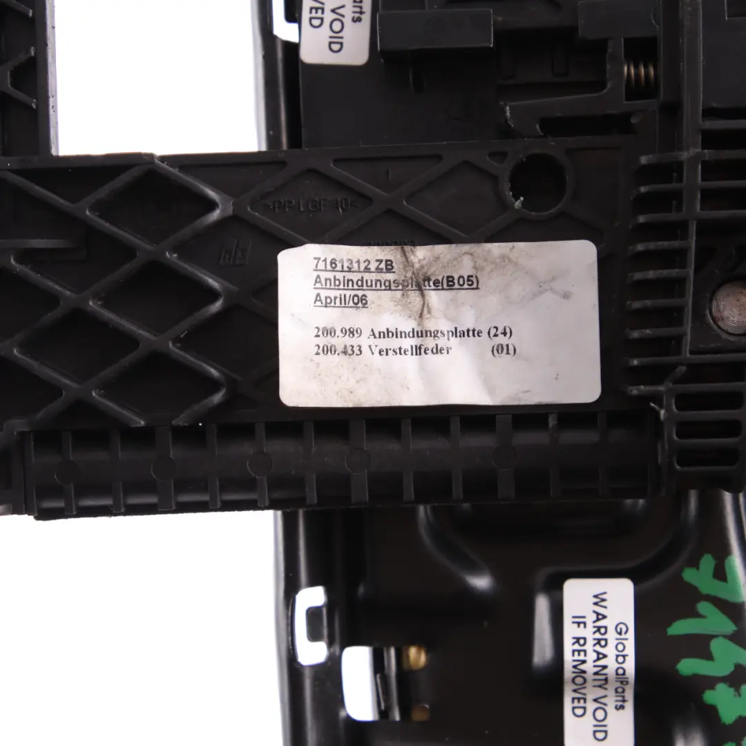 Thigh Support BMW E90 E91 Sport Front Seat Carrier Cover Black Leather to Seat with Part number 7147834 Seat Thigh Support BMW E90 E91 Sport Front Seat Carrier Cover Black Leather - SKU 7147834 - Part number 7147834