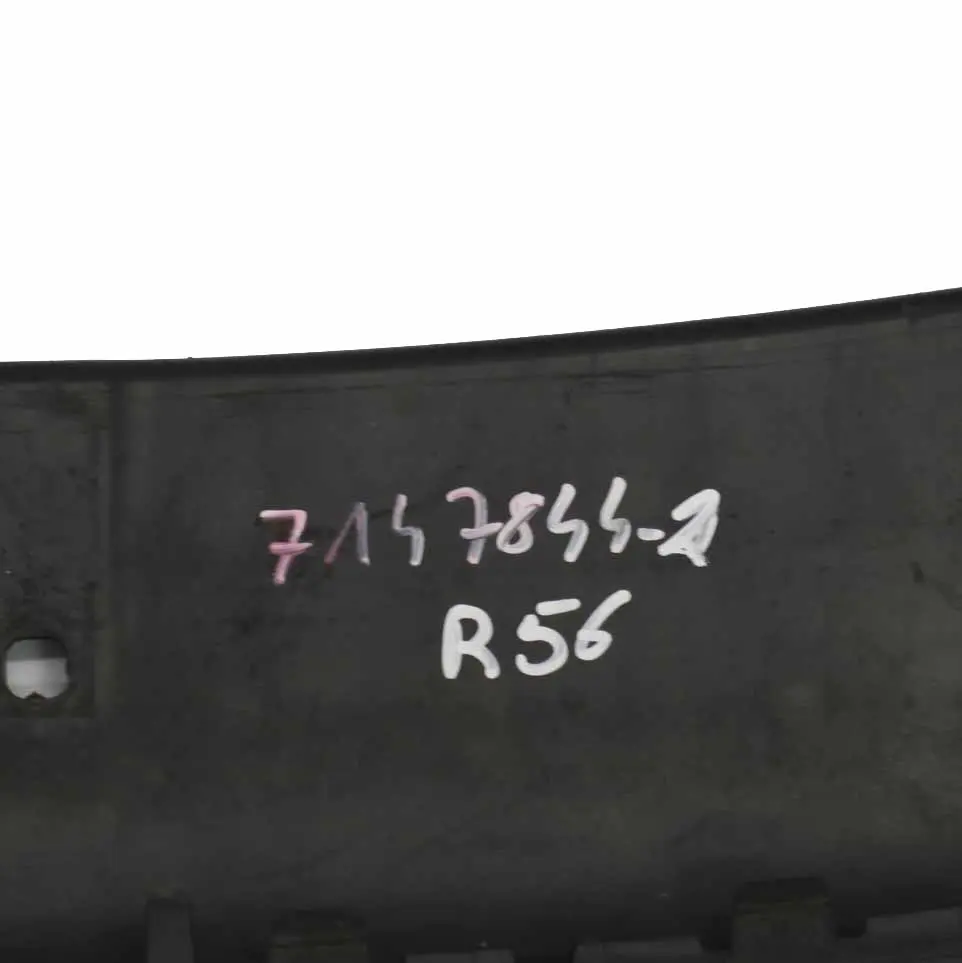 Mini R55 R56 R57 Parachoques delantero Spoiler Centro Parte Inferior - SKU 7147844-2 - Número de pieza 7147844