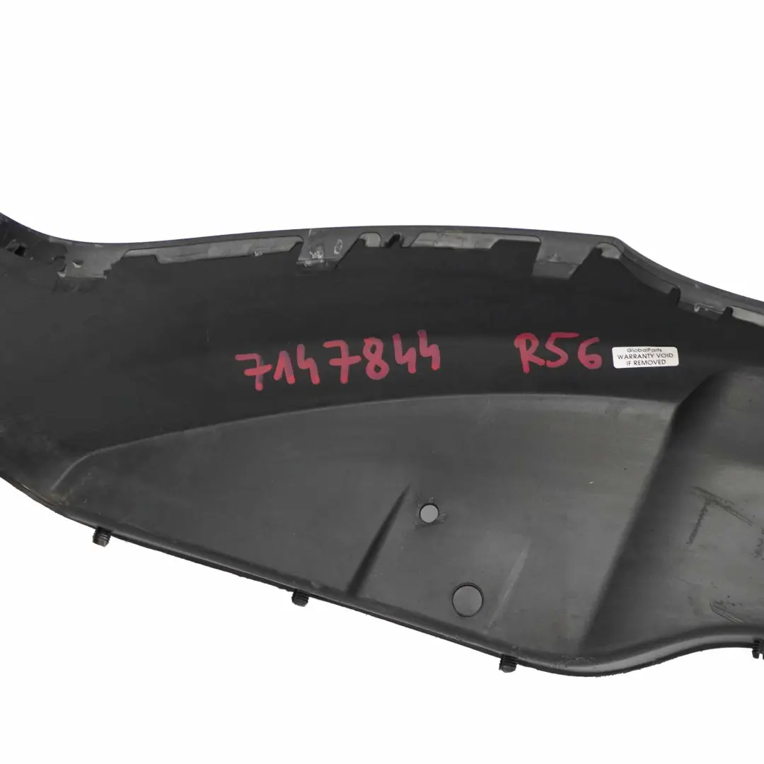 Pare Chocs Avant Mini Cooper One R55 R56 R57 Spoiler Central Inférieur pour à propos du numéro de pièce 7147844 Pare Chocs Avant Mini Cooper One R55 R56 R57 Spoiler Central Inférieur - SKU 7147844 - Numéro de pièce 7147844