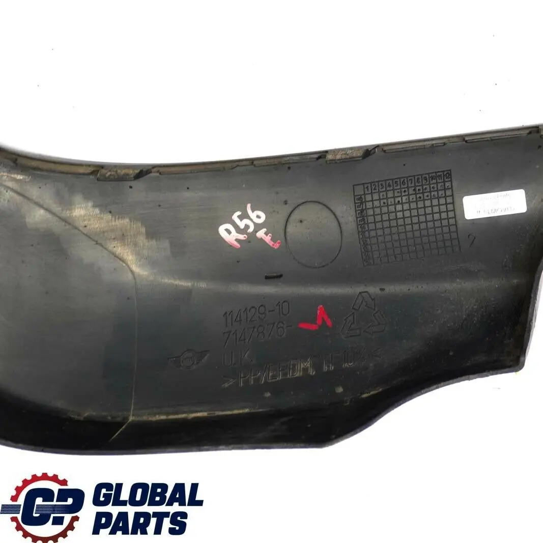 BMW Mini Cooper One R56 R56N R57 LCI Rear Bumper Lower Spoiler Centre Diffuser - SKU 7147876-1 - Part number 7147876
