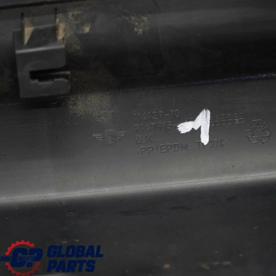 LEFT DOOR SILL COVER SIDE SKIRT N/S to BMW MINI Cooper S 1 R56 R57 R58 R59 with Part number 7147915 BMW MINI Cooper S 1 R56 R57 R58 R59 LEFT DOOR SILL COVER SIDE SKIRT N/S - SKU 7147915-1 - Part number 7147915