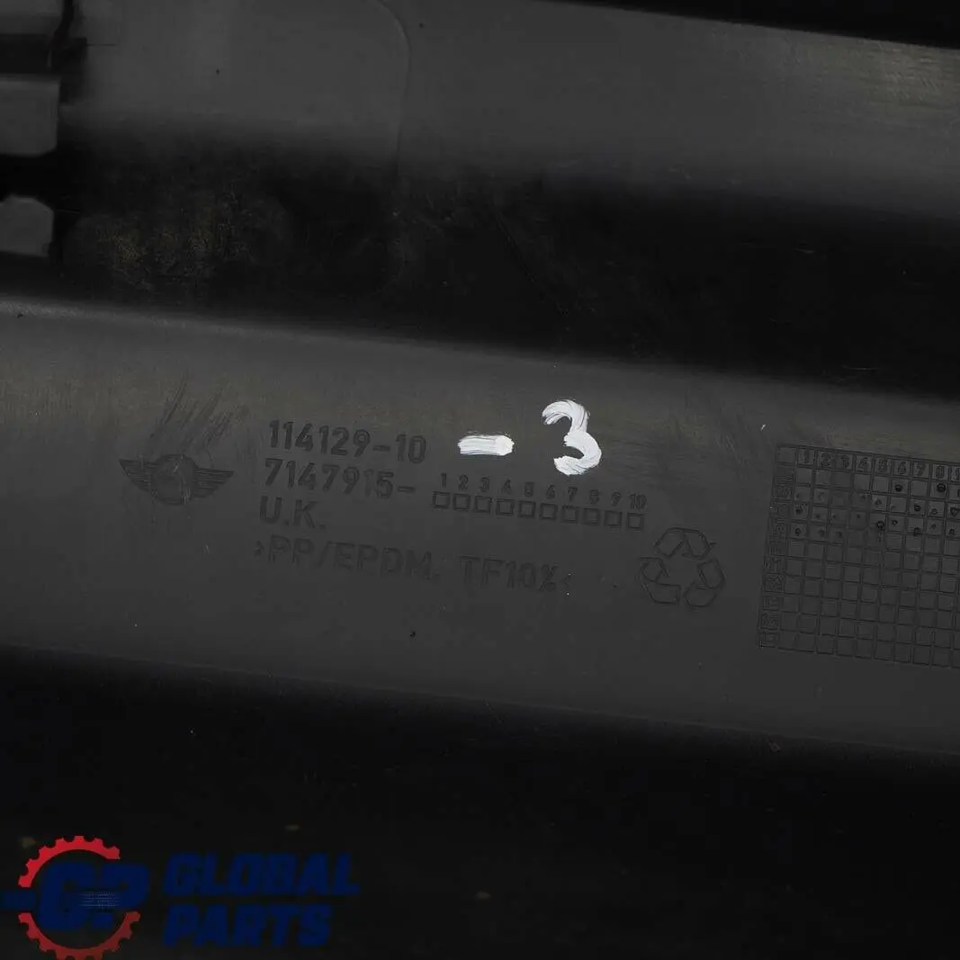 BMW MINI Cooper S 3 R56 R57 R58 R59 LEFT DOOR SILL COVER SIDE SKIRT N/S - SKU 7147915-3 - Part number 7147915