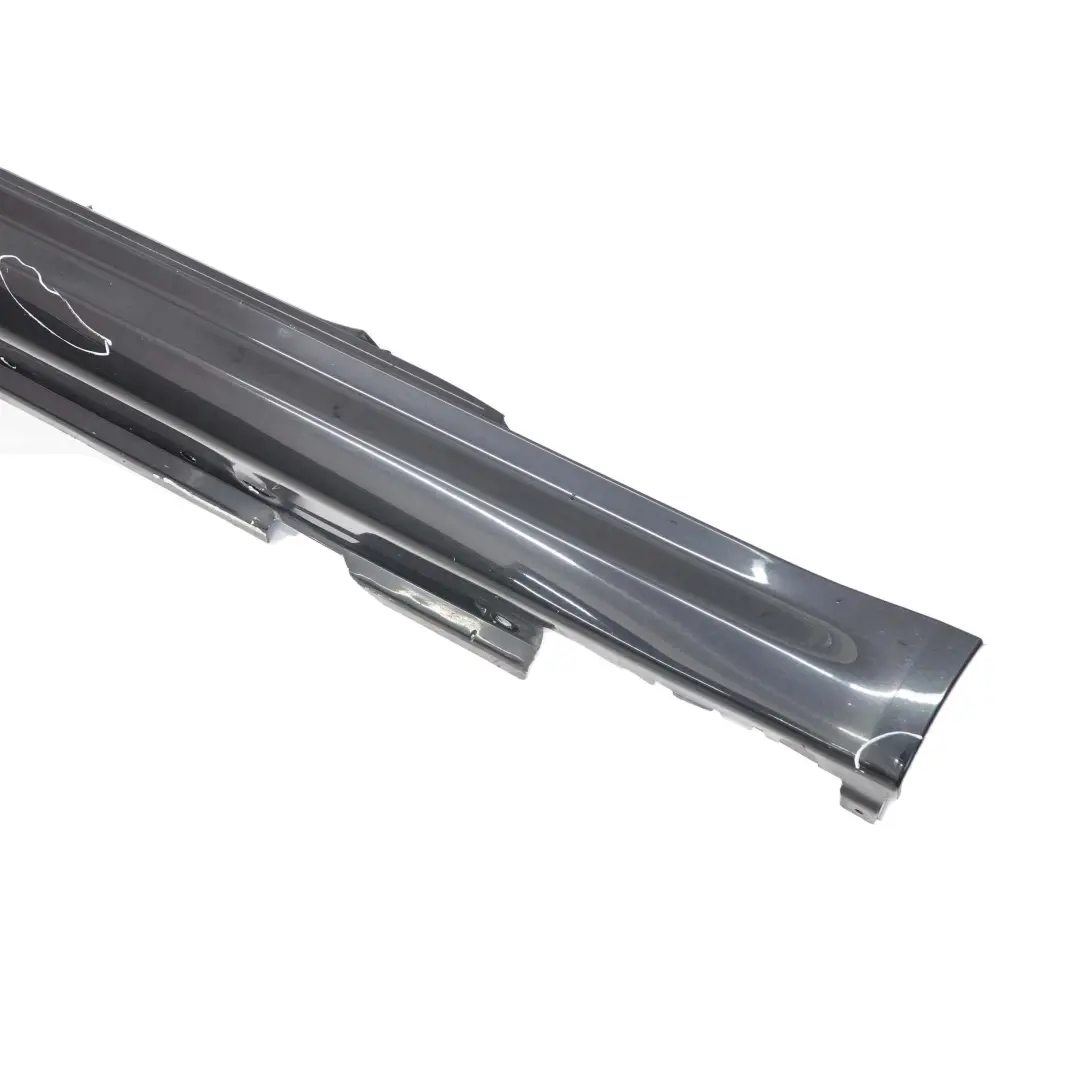Mini R56 Side Skirt Cover Cooper S Left Door Sill N/S Astro Black Metallic - A25 - SKU 7147915-ASB - Part number 7147915