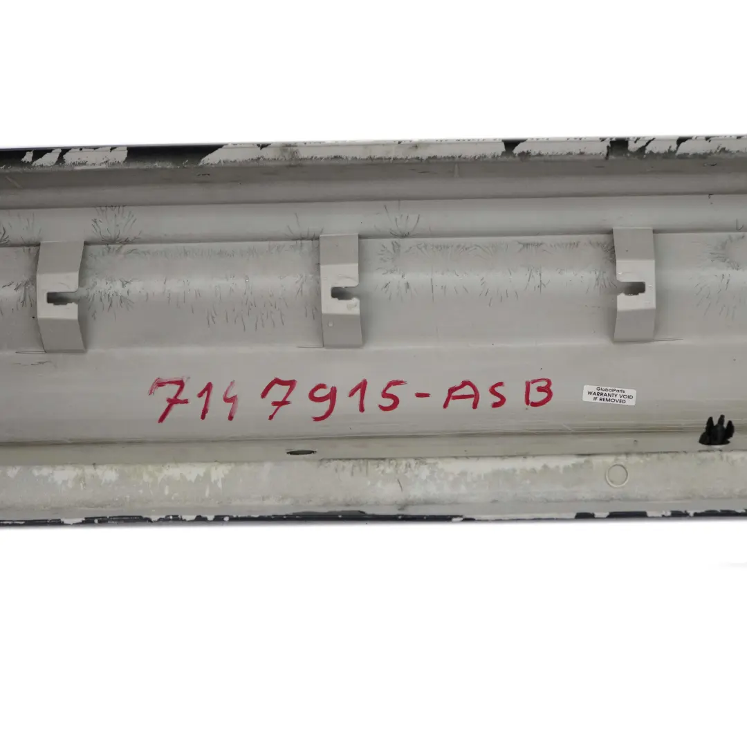 Mini R56 Side Skirt Cover Cooper S Left Door Sill N/S Astro Black Metallic - A25 - SKU 7147915-ASB - Part number 7147915