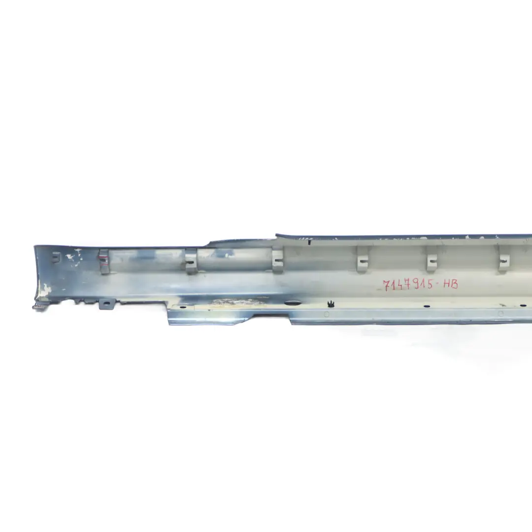 Mini R57 Side Skirt Cover Cooper Left N/S Sill Trim Panel Horizon Blue - A93 - SKU 7147915-HB - Part number 7147915
