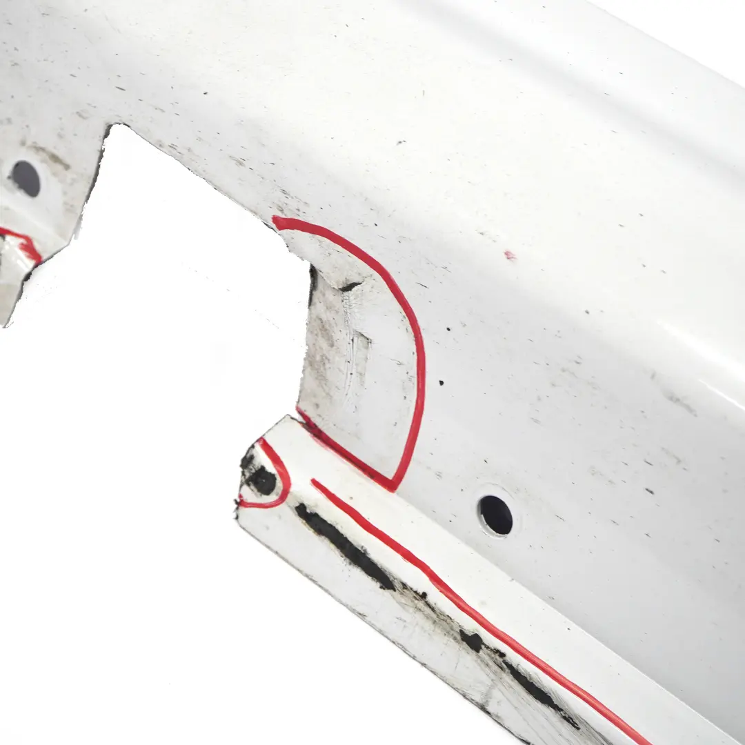 Mini R57 Próg Nakładka Listwa Progowa Lewa Pepper White Biały - 850 - SKU 7147915-PW1 - Numer Części 7147915