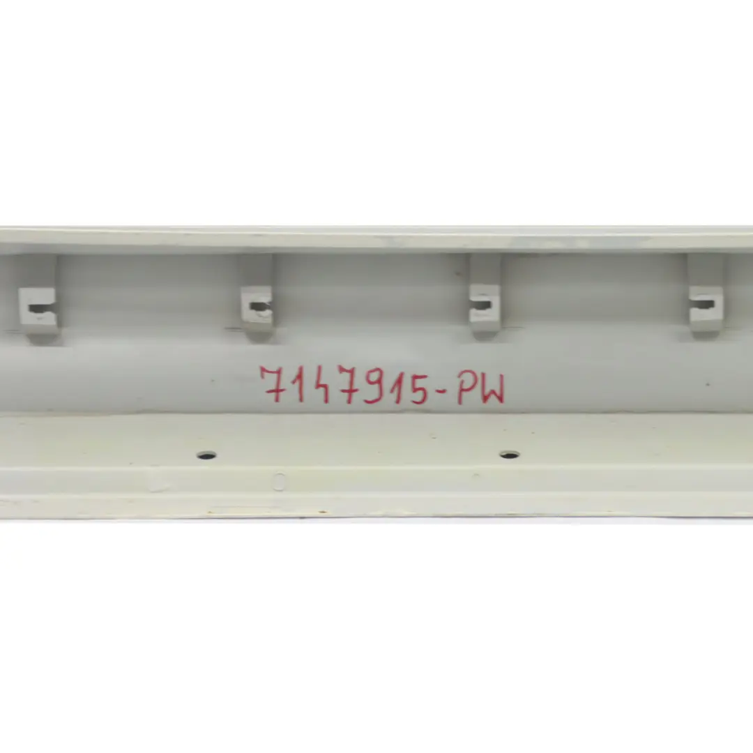 Mini R57 Gonna laterale Cooper Sinistra Pannello soglia Pepper White - 850 - SKU 7147915-PW - Numero di parte 7147915