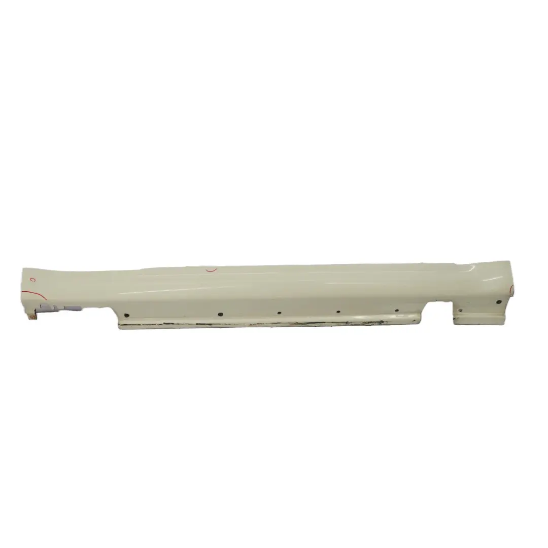 Side Skirt Right O/S Cooper S Door Sill Trim Cover Pepper White to Mini R56 with Part number 7147916 Mini R56 Side Skirt Right O/S Cooper S Door Sill Trim Cover Pepper White - SKU 7147916-PW - Part number 7147916