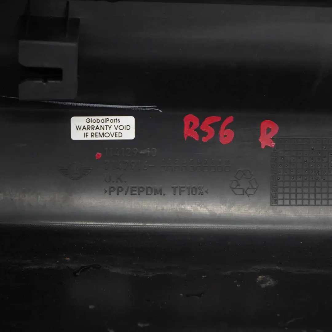 Mini Cooper S R56 R57 R58 R59 Derecha Puerta Sill Tapa Faldon Lateral - SKU 7147916 - Número de pieza 7147916
