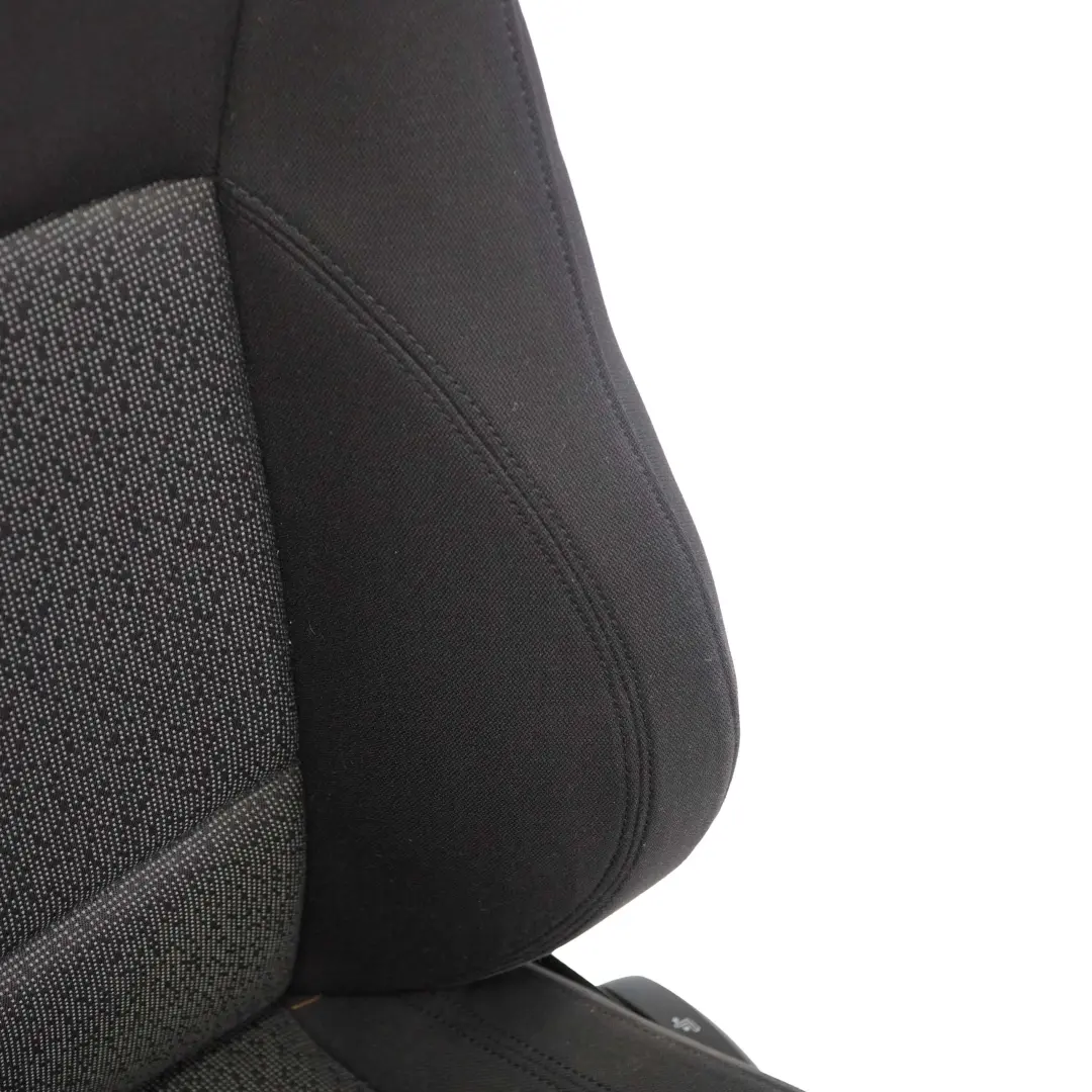 Front Left N/S Interior Seat Cloth Fabric Anthracite to BMW E90 E91 M Sport with Part number 7147977 BMW E90 E91 M Sport Front Left N/S Interior Seat Cloth Fabric Anthracite - SKU 7147977 - Part number 7147977
