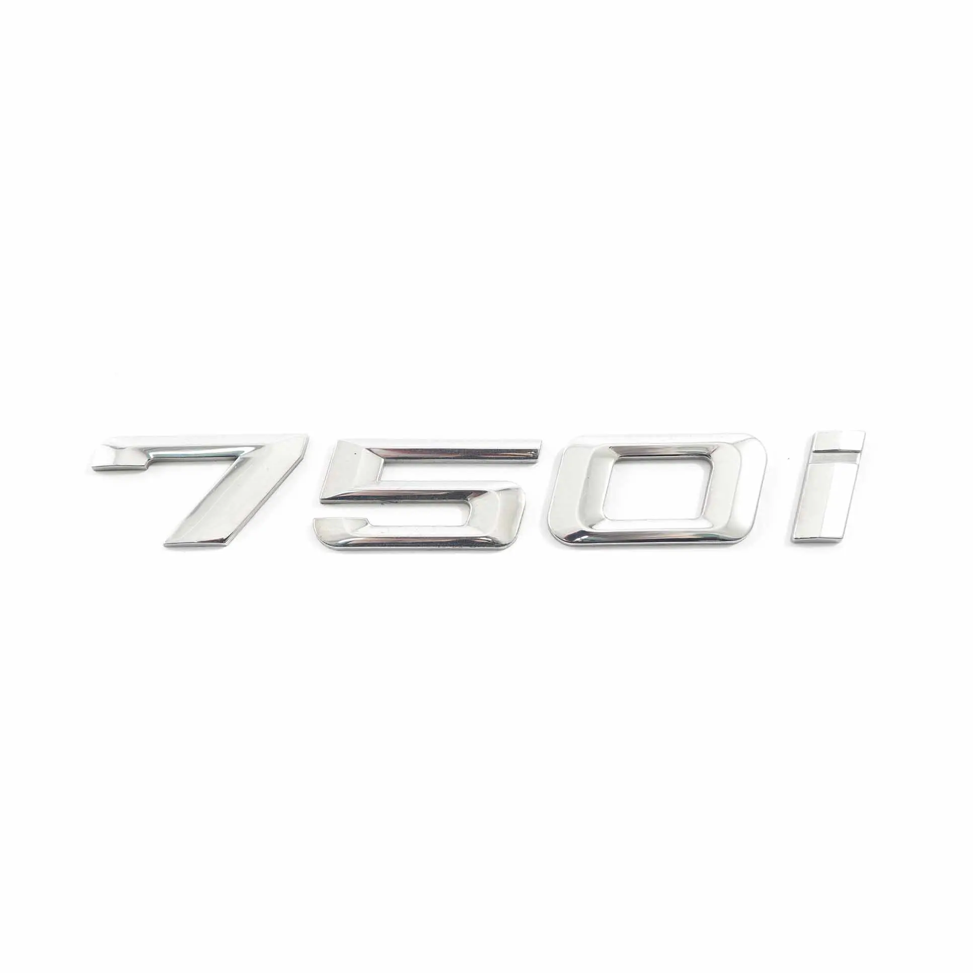BMW E65 Lettering Emblema Adherido Fender Wing Panel Logo Trasero 750i