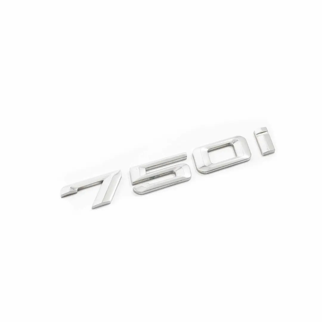 Lettering Emblem Adhered Fender Wing Panel Logo Rear 750i to BMW E65 with Part number 7148189 BMW E65 Lettering Emblem Adhered Fender Wing Panel Logo Rear 750i - SKU 7148189 - Part number 7148189