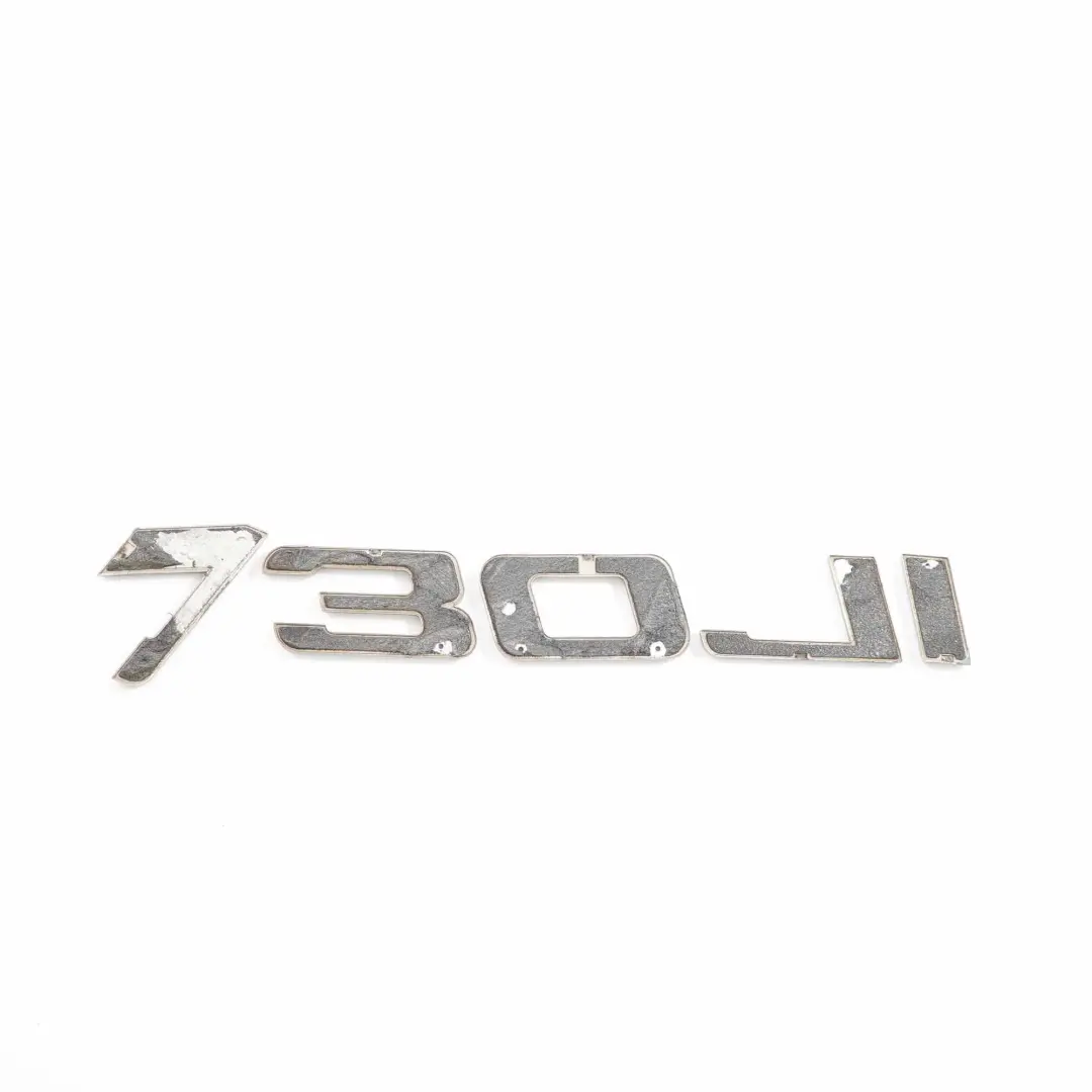 Emblem Lettering BMW E66 730Li Rear Adhered Boot Trunk Lid Lettering to with Part number 7148192 Emblem Lettering BMW E66 730Li Rear Adhered Boot Trunk Lid Lettering - SKU 7148192 - Part number 7148192