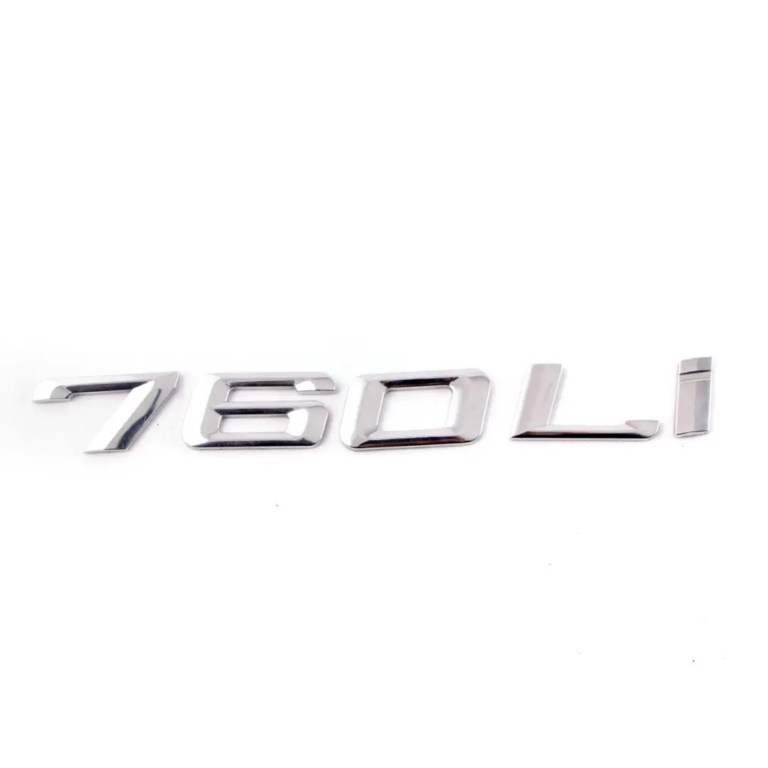 BMW E66 760Li Rear Adhered Boot Trunk Lid Emblem Lettering - SKU 7148196 - Part number 7148196