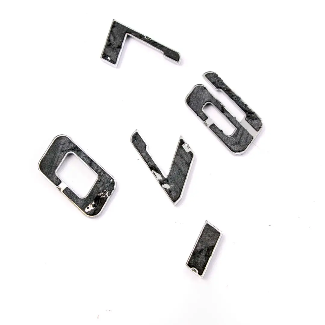 Adhered Boot Trunk Lid Emblem Lettering to BMW E66 760Li Rear with Part number 7148196 BMW E66 760Li Rear Adhered Boot Trunk Lid Emblem Lettering - SKU 7148196 - Part number 7148196