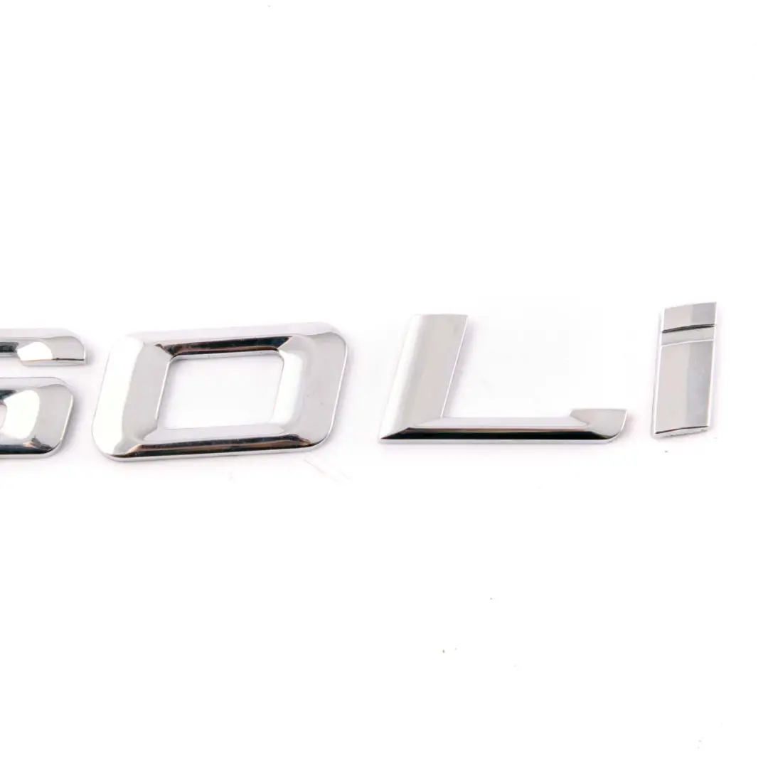 BMW E66 760Li Rear Adhered Boot Trunk Lid Emblem Lettering - SKU 7148196 - Part number 7148196