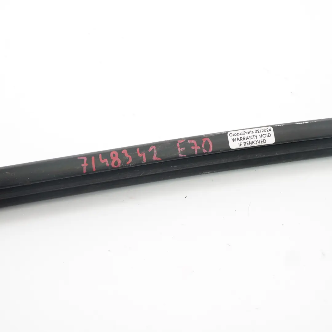BMW E70 E71 motore anteriore cofano cappuccio guarnizione tenuta gomma - SKU 7148342 - Numero di parte 7148342