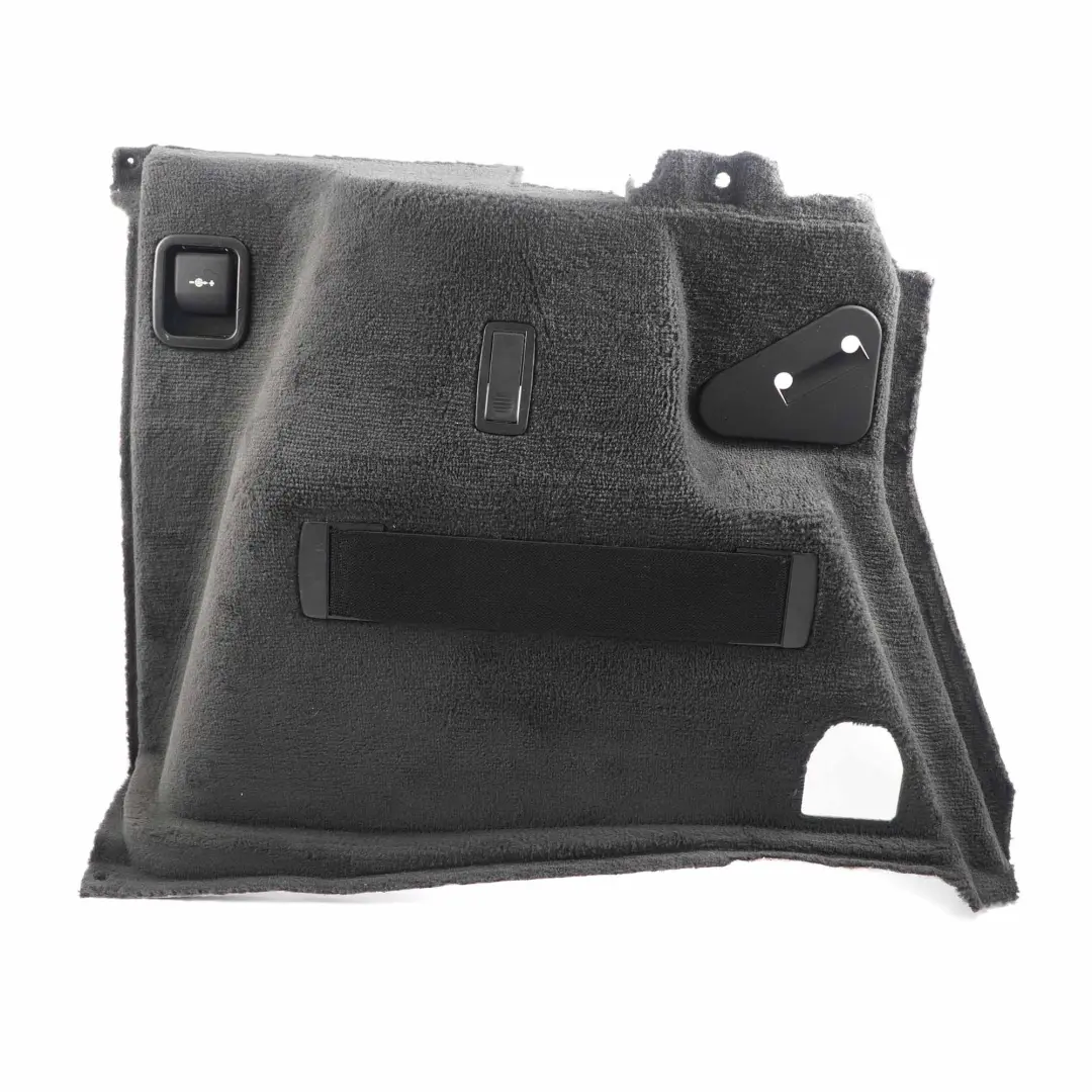 BMW E91 Touring Left N/S Boot Trunk Trim Panel Cover Battery Black Anthrazit - SKU 7148786 - Part number 7148786