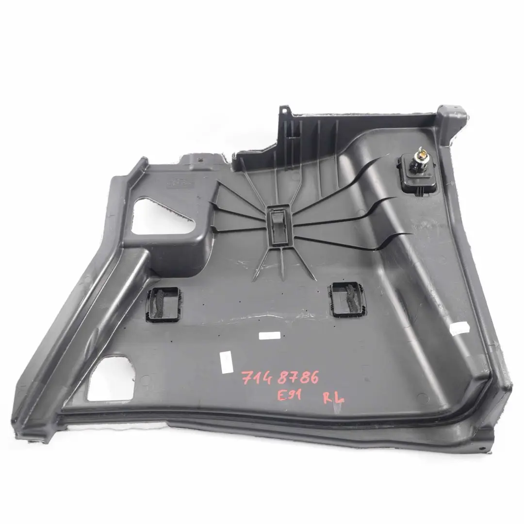 BMW E91 Touring Links Kofferraum Abdeckung Batterie Schwarz Anthrazit - SKU 7148786 - Teilenummer 7148786