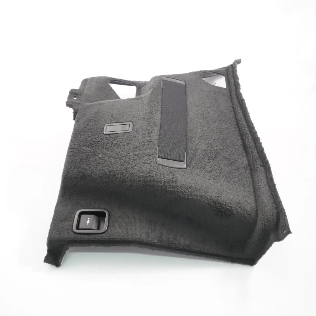 BMW E91 Touring Izquierda Boot Trunk Trim Panel Cubierta Batería Negro Antracita - SKU 7148786 - Número de pieza 7148786