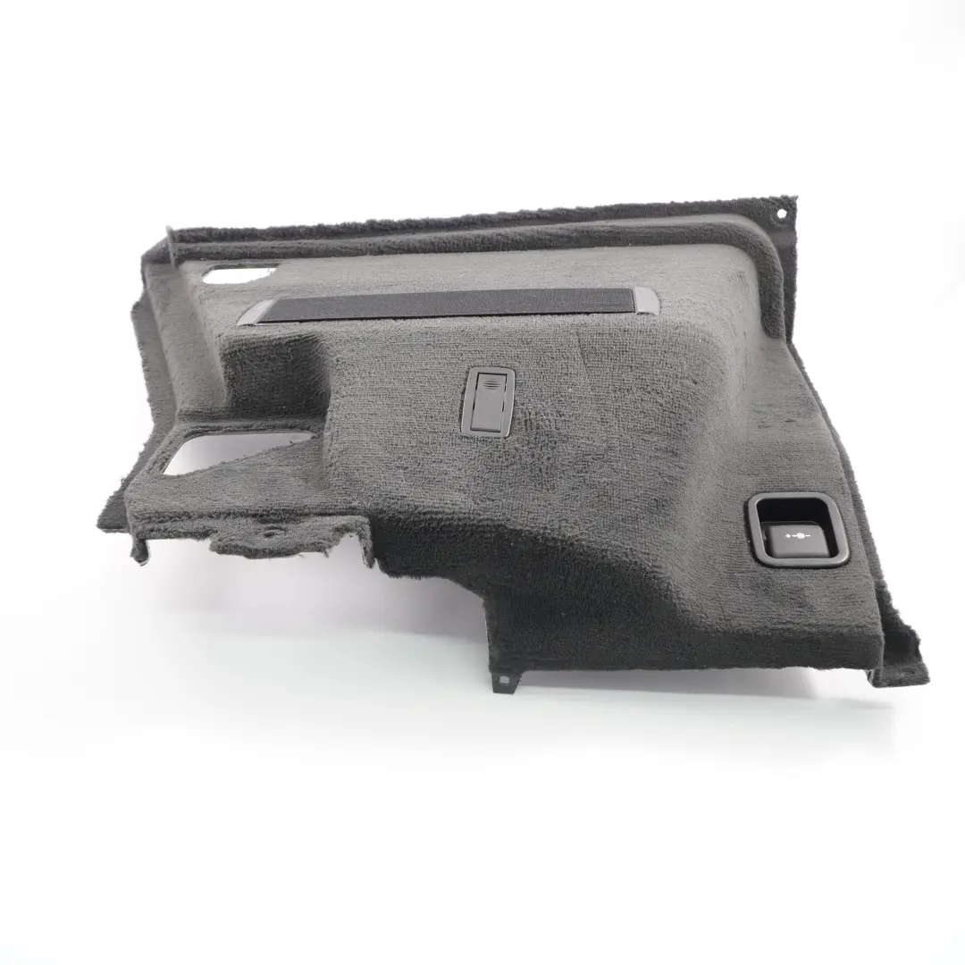 BMW E91 Touring Izquierda Boot Trunk Trim Panel Cubierta Batería Negro Antracita - SKU 7148786 - Número de pieza 7148786