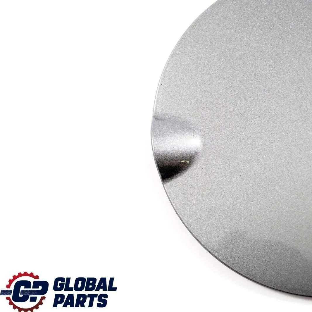 Filler In Flap Fuel Cap Cover Dark Silver to Mini Cooper R55 R56 LCI with Part number 7148883 Mini Cooper R55 R56 LCI Filler In Flap Fuel Cap Cover Dark Silver - SKU 7148883-DS - Part number 7148883