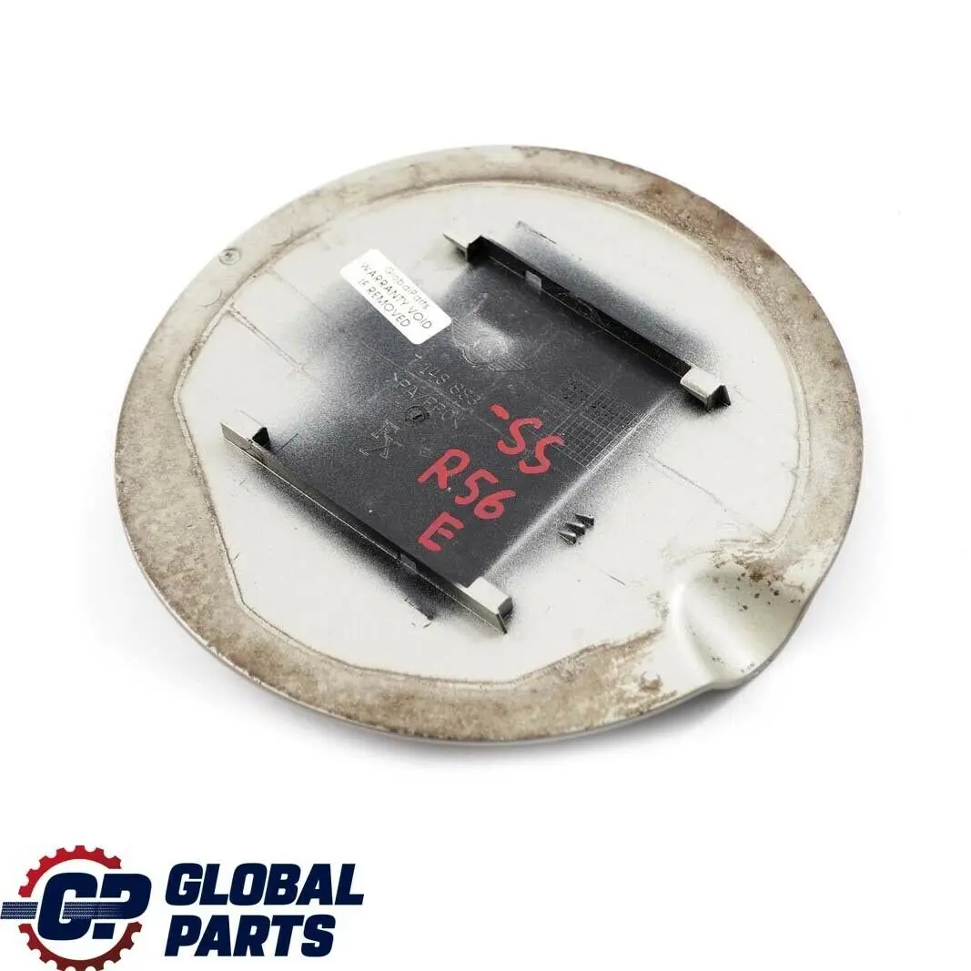 Mini R55 R56 LCI tapa del deposito De combustible Sparkling Silver - SKU 7148883-SS - Número de pieza 7148883