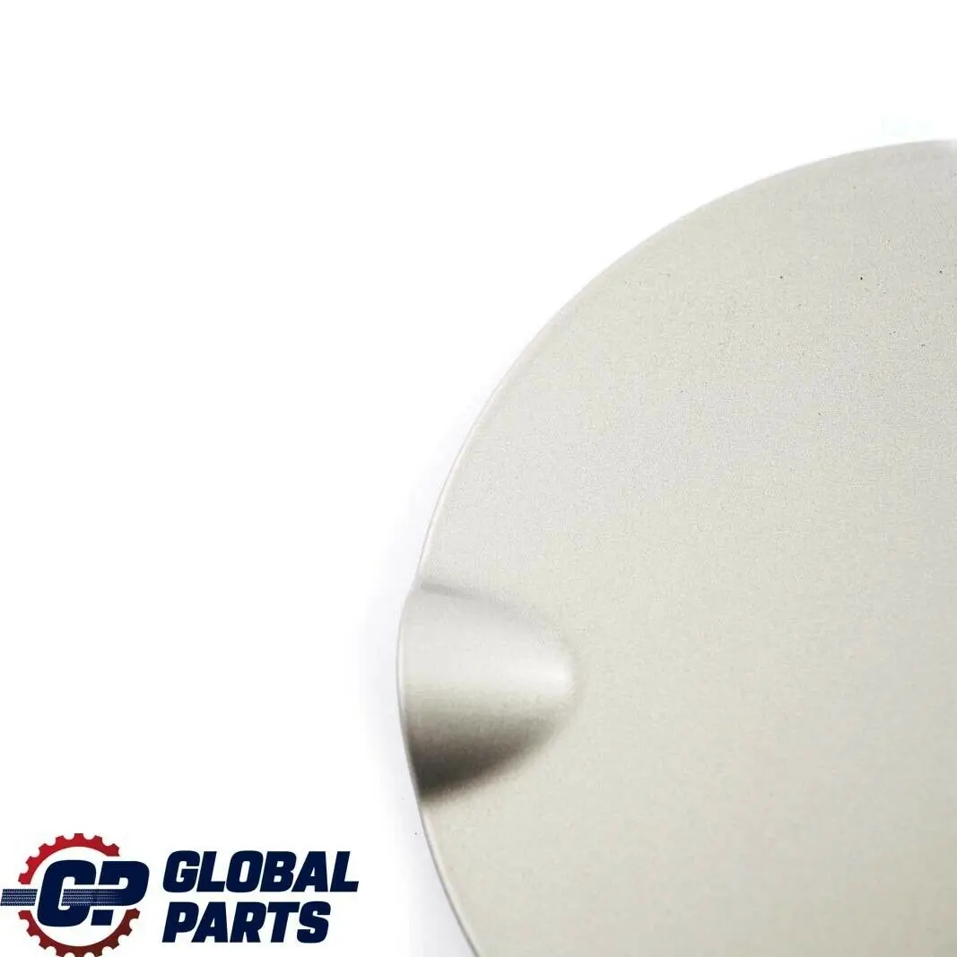 Mini Cooper R55 R56 LCI Filler Flap Fuel Cap Cover Sparkling Silver - SKU 7148883-SS - Part number 7148883