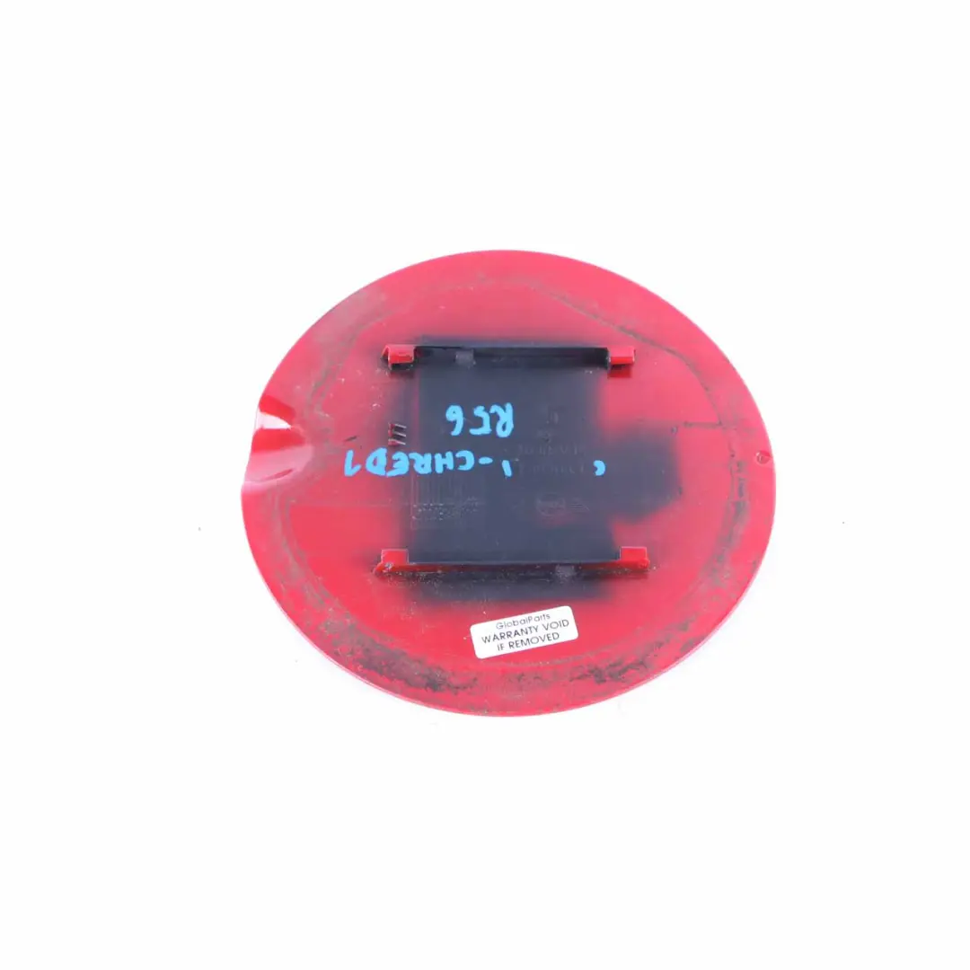 Filler In Flap Fuel Cap Cover Chili Red to Mini Cooper R55 R56 with Part number 7148883 Mini Cooper R55 R56 Filler In Flap Fuel Cap Cover Chili Red - SKU 7148883-CHRED1 - Part number 7148883