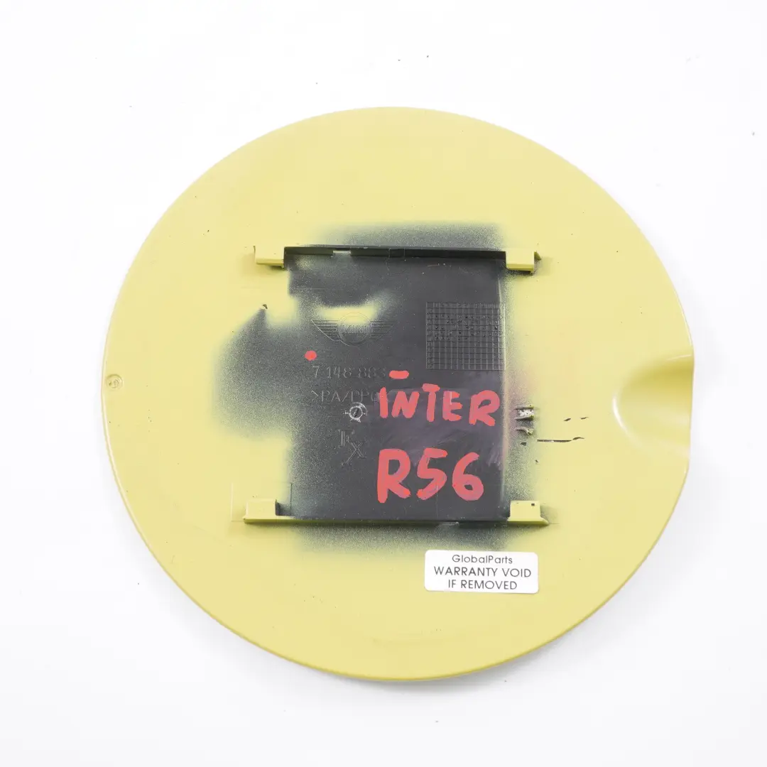 MINI R55 R56 Klapka Wlewu Paliwa Yellow - SKU 7148883-INTER - Numer Części 7148883