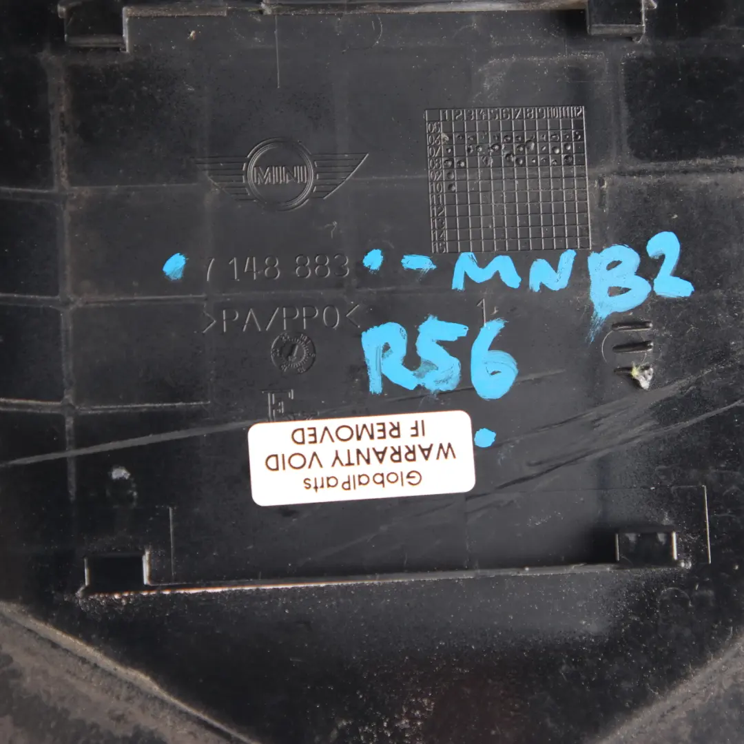 Flap Mini Cooper 2 R55 R56 LCI Filler In Flap Cap Cover Midnight Black A94 to Fuel with Part number 7148883 Fuel Flap Mini Cooper 2 R55 R56 LCI Filler In Flap Cap Cover Midnight Black A94 - SKU 7148883-MNB2 - Part number 7148883