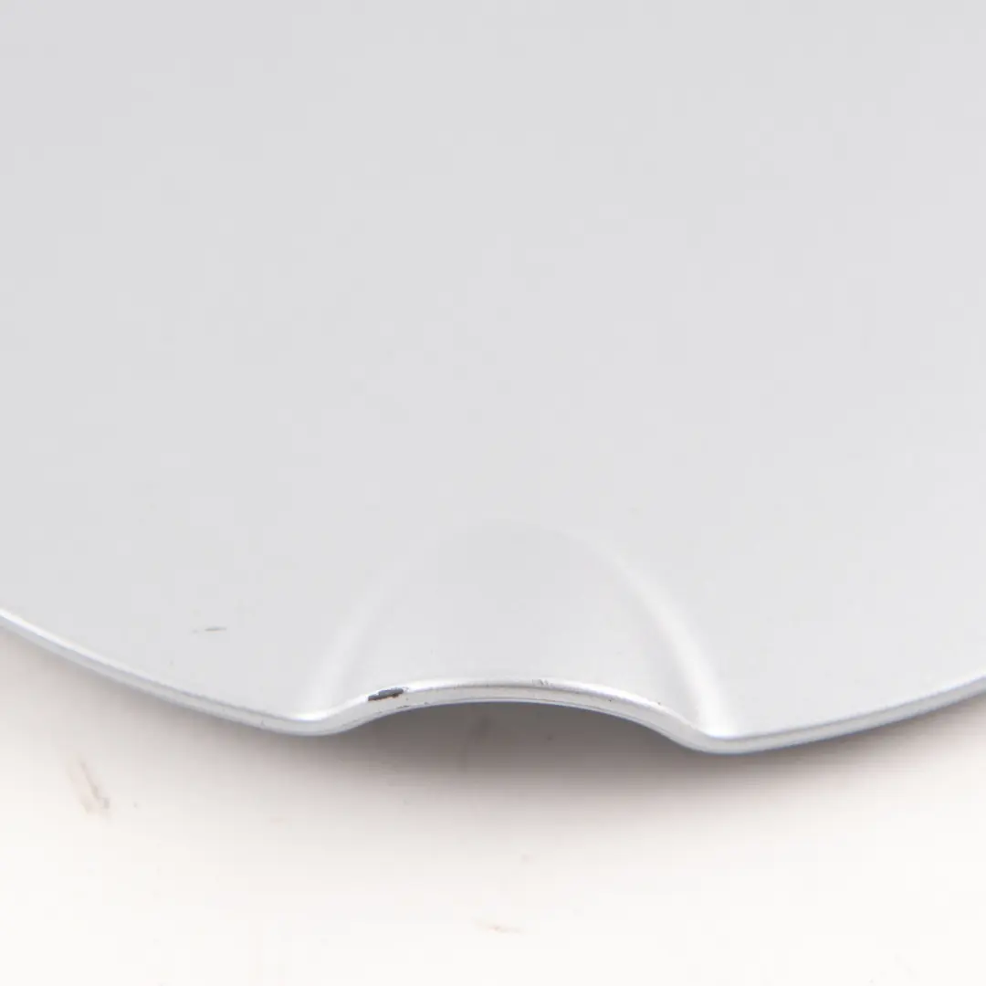 Filler In Flap Fuel Cap Cover Pure Silver 900 to Mini Cooper R55 R56 LCI with Part number 7148883 Mini Cooper R55 R56 LCI Filler In Flap Fuel Cap Cover Pure Silver 900 - SKU 7148883-PS - Part number 7148883